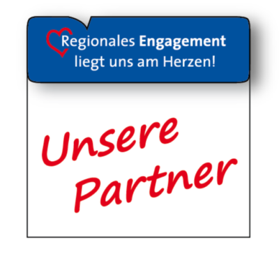 Regionales Engagement liegt uns am Herzen! Unsere Partner
